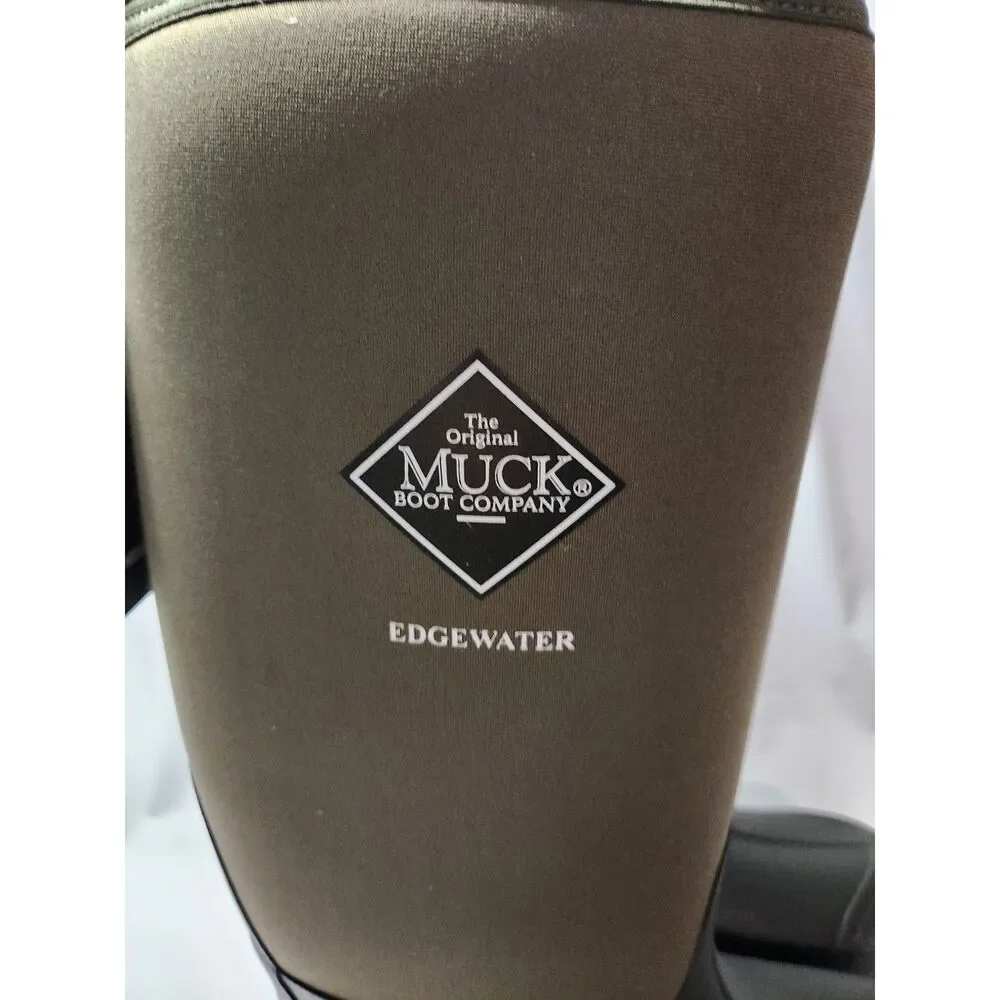 Muck Boot Company Edgewater Hi Men’s 14 Moss Waterproof Boots